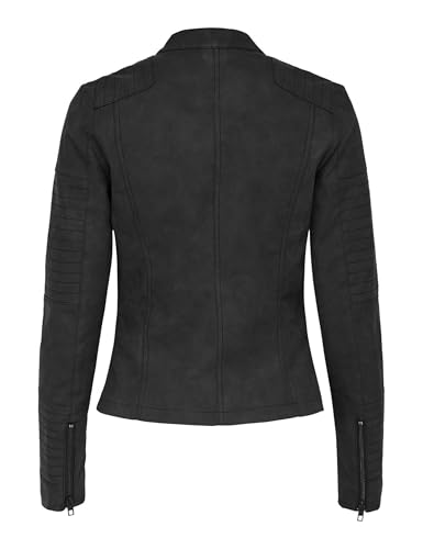 ONLY Damen Lederjacke Onlava - 2