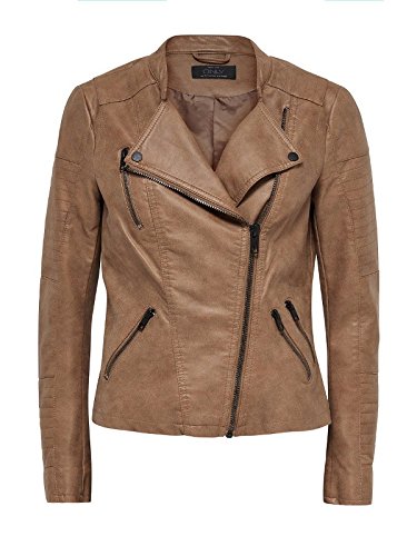 ONLY Damen Lederjacke Onlava - 3